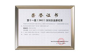 第十一屆深圳企業新紀錄